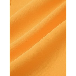 Women Lace Splice High-Low Hem Long Sleeve Blouse Women Lace Splice High-Low Hem Long Sleeve Blouse