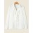 Solid Ruffle Button Lapel Long Sleeve Blouse