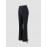 Solid Two Sides Lace Up Hollow Zip Front Pants