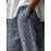 Women Vintage Argyle Print Vacation Cropped Pants With Pocket
