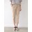 Leisure Solid Drawstring Pocket Cotton Pants