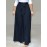 Women Solid Tie Waist Casual Wide Leg Pants With Pocket
