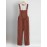 Waist Drawstring Pockets Straps Jumpsuit