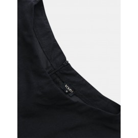 Solid Color O-neck Sleeveless Long Pants Romper Zipper Jumpsuit Solid Color O-neck Sleeveless Long Pants Romper Zipper Jumpsuit