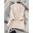 Solid Pocket 3/4 Sleeve Lapel Blazer For Women