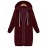 Casual Women Long Sleeve Zipper Hooded Pockets Coat