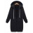 Casual Women Long Sleeve Zipper Hooded Pockets Coat
